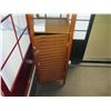 Image 2 : Tall Wooden Shelving with Cabinet Bottom