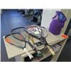 Image 2 : Metal Cabinet with Contents (Rackets, Balls, etc)