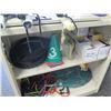 Image 8 : Metal Cabinet with Contents (Rackets, Balls, etc)