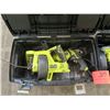 Image 2 : 2 Toolboxes with Ryobi Power Tools