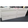 Image 1 : Qty Metal Filing Cabinets with Contents: Athletic Balls, etc
