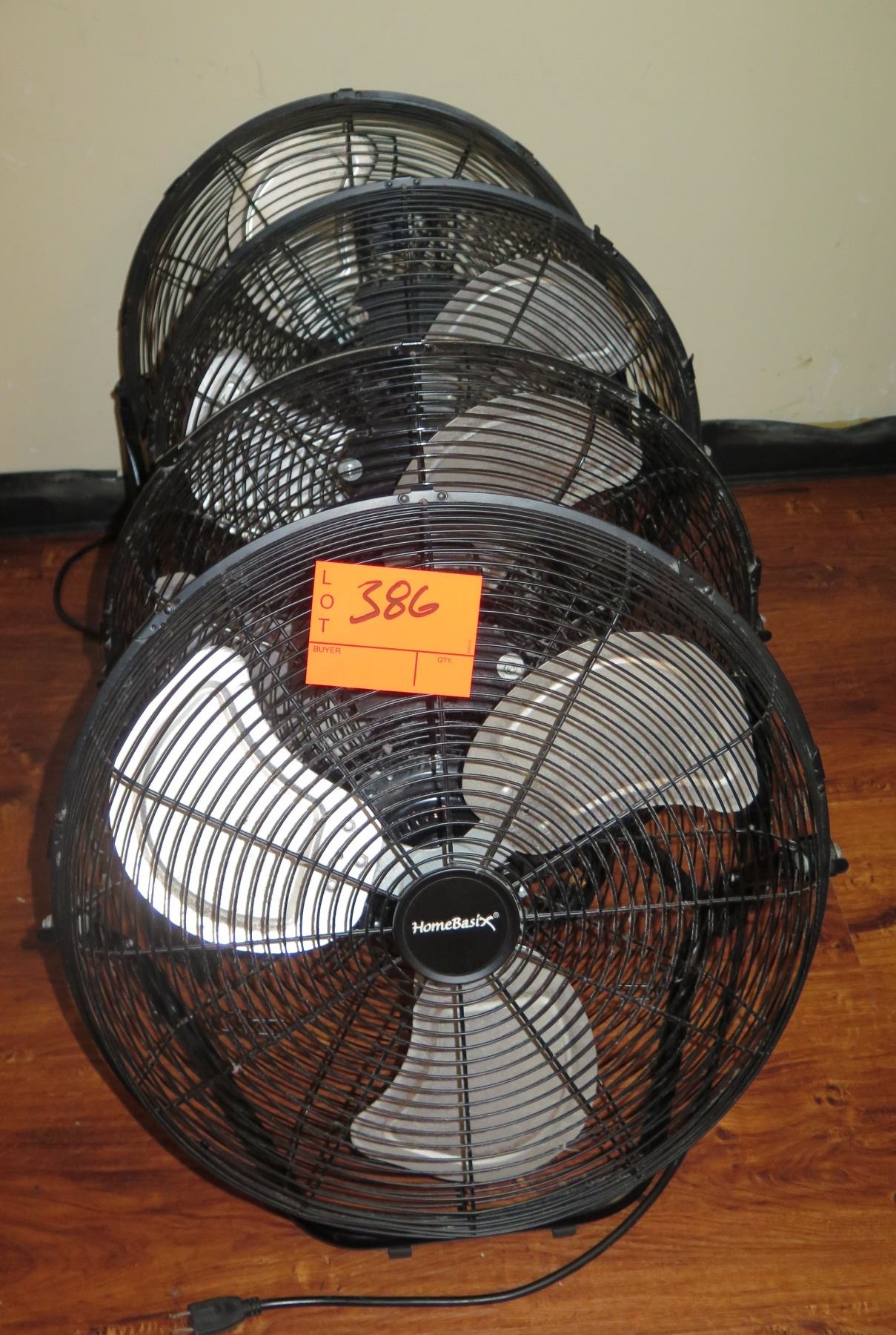 Qty 4 Basix Rotary Fans