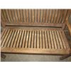 Image 2 : Slatted Wooden Bench