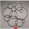 Image 1 : Interwoven Rings Wall Art