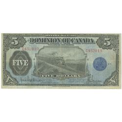 Dominion of Canada, 1912 Issue Banknote.