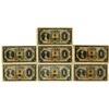 Image 1 : Bank of Taiwan, 1944 Issued Banknote Assortment