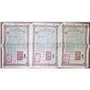 Image 1 : China. Kaiserlich Chinesische Tientsin-Pukow, S.A. 1908, £20, I/U Bond Trio