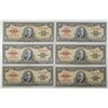 Image 1 : Cuba. Banco Nacional de Cuba, ca. 1950s. Group of 13 Issued Banknotes