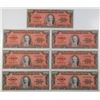 Image 3 : Cuba. Banco Nacional de Cuba, ca. 1950s. Group of 13 Issued Banknotes