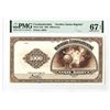 Image 1 : Republika Ceskoslovenska, 1919 (Reprint Proof by ABNC in 1988) Proof Banknote.