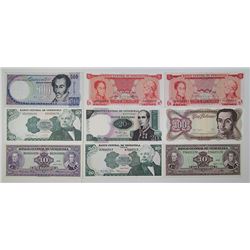 Various Central & South American Issuers. 1930s-1990s. Lot of 36 Issued Notes.