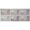 Image 2 : Banque de France. 1918-1930. Lot of 6 Issued Notes.