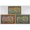 Image 2 : Freiberg i. Sachsen. Stadt Freiberg, 1918. Lot of 3 Issued Notgeld Notes.