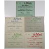 Image 1 : Schlesische Kohlen- & Cokes-Werke. 1914. Lot of 5 Issued Notgeld Emergency Notes.