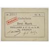Image 1 : Vuillard & Cie GmbH (St. Amarin). ND (ca. 1914). Issued Emergency Notgeld Note.