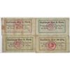 Image 1 : Neustadt Wpr.. 1914. Lot of 4 Issued Notgeld Emergency Notes.