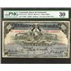 Image 1 : Banco de Guatemala, 1925 "Reissue" 100 Pesos Banknote.