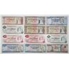 Image 1 : Bank of Guyana. ND (1980s-1990s). Lot of 12 Issued Notes.