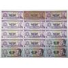 Image 1 : Honduras. Banco Central de Honduras. Group of 15 Issued Banknotes