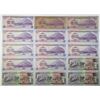 Image 2 : Honduras. Banco Central de Honduras. Group of 15 Issued Banknotes
