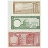 Image 2 : Central Bank of Jordan, ND, Second Issue, Law of 1959 High Grade, 1/2 Dinar; 1 Dinar & 5 Dinar Bankn