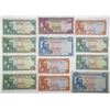 Image 1 : Central Bank of Kenya. 1969-2008. Lot of 29 Issued Notes.