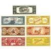 Image 2 : Central Bank of the Philippines. ND (1949). Lot of 7 Specimen Notes.