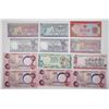 Image 1 : Banque Nationale du Rwanda, Reserve Bank of Rhodesia & Central Bank of Nigeria. 1960s-1990s. Lot of 