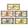 Image 1 : National Bank of Ukraine. 1992 (1996). Lot of 5 Specimen Notes.