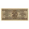 Image 2 : Zentralnotenbank Ukraine. 1942. Issued Note.