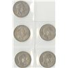 Image 2 : Germany, Prussia, 1908A; 1909A; 1910A; 1911A; and, 1912A, 3 Mark Quintet, Silver, KM#527, Choice VF 