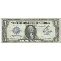U.S. Silver Certificate, $1, Series of 1923, Error - Inverted Back.