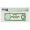 Image 2 : American Bank Note Co., 1929 (ca.1970-80's) Specimen Test Note with Estonia Security Strip & Waterma