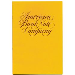 American Bank Note Co., ND (ca.1970's) Advertising Offerings Booklet