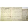 Image 3 : Department of the Interior, Bureau of Pensions 1890s Civil War Related Pension Documents