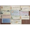 Image 1 : Delaware, New York and Rhode Island Checks & Drafts ca.1850's to 1880's.