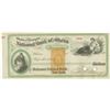 Image 1 : National Bank of Athens, 18xx ca.1870's Partially Issued & Cancelled Draft.