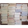 Image 1 : New York and Some New Jersey, ca.1840's to 1889, Large Group of Issued Checks
