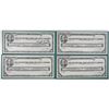 Image 1 : Mellon National Bank and Trust Co., 1947 Unique Approval Proof Travelers Cheque Quartet