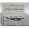 Image 1 : Merchants National Bank of Burlington, Vermont, 1918 I/C Drafts, a Majority Attractive ABN Printed D
