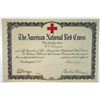 Image 1 : American National Red Cross 1917 Membership Certificate Signed by President Woodrow Wilson as Presid