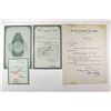 Image 1 : Bank of Bishop & Co., Ltd. Honolulu, 1925 Letter with Facsimile Signatures & Specimen Letter of Cred