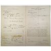 Image 1 : Indian Territory General Form of Indictment and Court Recognizance, 1903 and 1905 Document Pair