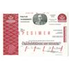 Image 1 : Paine Webber Inc. 1976 Specimen Stock Certificate