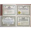 Image 1 : Texas Banking Stock Certificate Quartet, ca.1916-1937.