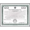 Image 1 : Trans World Gaming Corp. 1993 Specimen Stock Certificate Group of 12