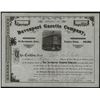 Image 1 : Davenport Gazette Co. 1882 I/U Serial #1 Stock Certificate