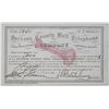 Image 1 : Jackson County Bell Telephone Co. 1881 I/U Stock Certificate