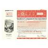 Image 1 : Tandem Computers Inc. 1990 Specimen Stock Certificate