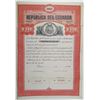 Image 1 : Republica del Ecuador 1907 Specimen Bond